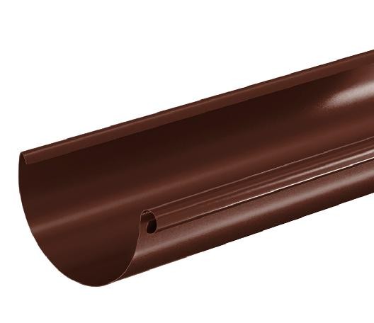Водосток Aquasistem, система 150/100 - Водосточный желоб 3.00м RAL 8017 Коричневый купить в Ковылкино