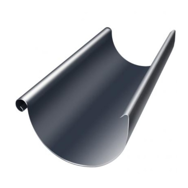 Водосток Grand Line 125x90 – Желоб 3м RAL 7024 купить в Ковылкино