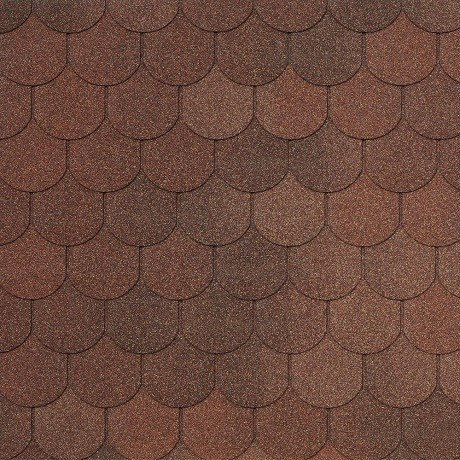 Гибкая черепица Tegola ASSISI terracotta 420 купить в Ковылкино