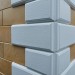 Угол Наружный к Фасадным Термопанелям Доломит Дагестанский Камень 400 мм Белый купить в Ковылкино