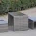 Диван-Трансформер AFINA плетеный из иск. ротанга S330G-W78 Grey купить в Ковылкино