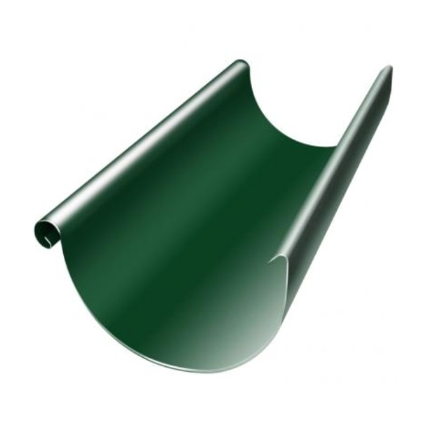 Водосток Grand Line 125x90 – Желоб 3м RAL 6005 купить в Ковылкино