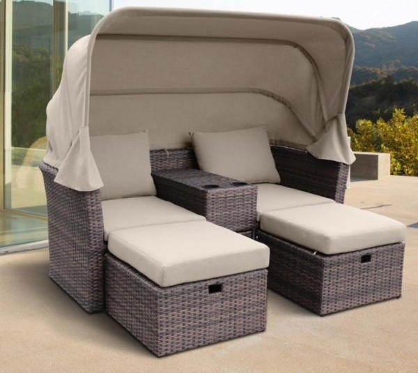 Комплект мебели AFINA плетеной из иск. ротанга AFM-330B Brown купить в Ковылкино