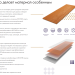 Фибросайдинг DECOVER 3600 x 190 x 8 мм Silver купить в Ковылкино