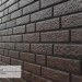 Фасадная панель Ю-Пласт Стоун Хаус Кирпич Коричневый купить в Ковылкино
