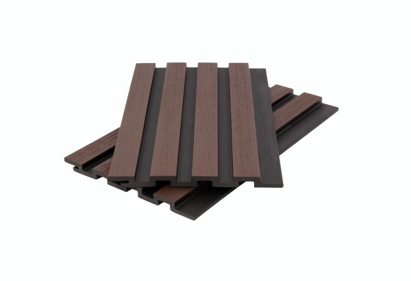 Стеновая панель брусковая двухцветная co-extrusion, chocolate mix купить в Ковылкино
