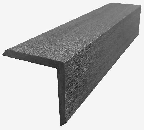 Декоративный угол 50×50 графит купить в Ковылкино