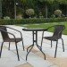 Комплект плетеной мебели AFINA из иск. ротанга Асоль-LR02 LRC-02/LRT-02-D60 Dark Brown купить в Ковылкино