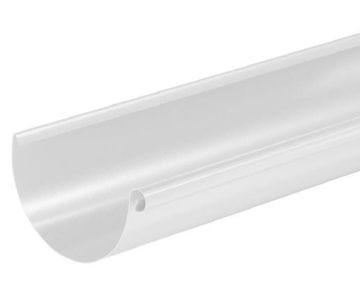 Водосток Aquasistem, система 125x90 - Водосточный желоб 3.00м RR 20 Белый купить в Ковылкино