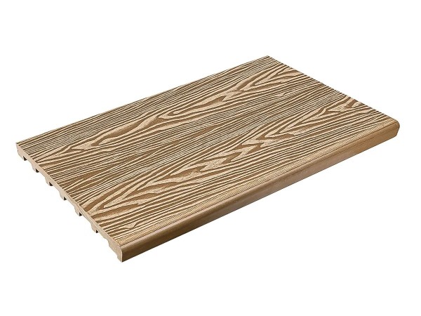Ступень полнотелая из ДПК Deckart Step 3D Орех купить в Ковылкино