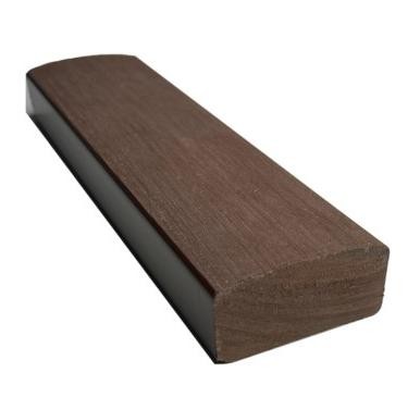 Лавочный брус Ecodecking Некст полнотелый брашированный 70х35 шоколад (под заказ) купить в Ковылкино