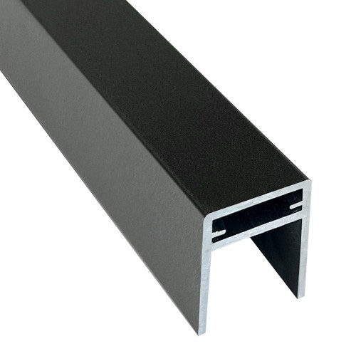П-профиль Алюминиевый EasyDecking 35x25 Черное дерево купить в Ковылкино