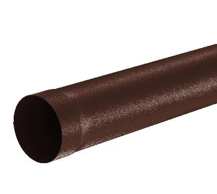 Водосток Aquasistem, Система 150/100 - Труба водосточная 1.00м RAL 8017 Коричневый matt купить в Ковылкино