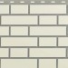 Фасадная панель Альта-Профиль, Кирпич Клинкерный, Белый купить в Ковылкино