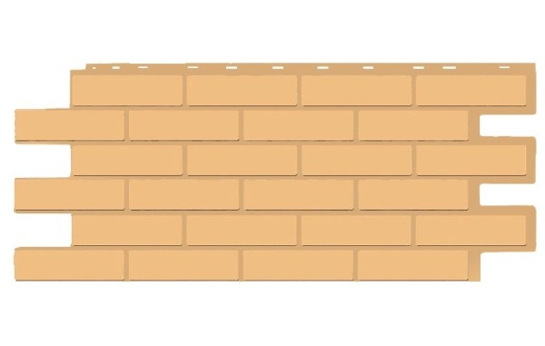 Фасадная панель T-Siding Кирпич Модерн Эко Крем купить в Ковылкино