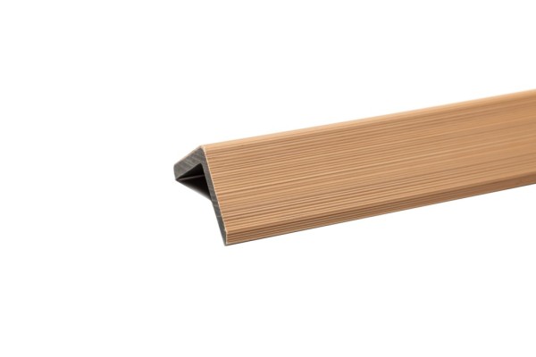 Уголок торцевой Ecodecking Скай коэкструзия 45х45х3000 Бук купить в Ковылкино